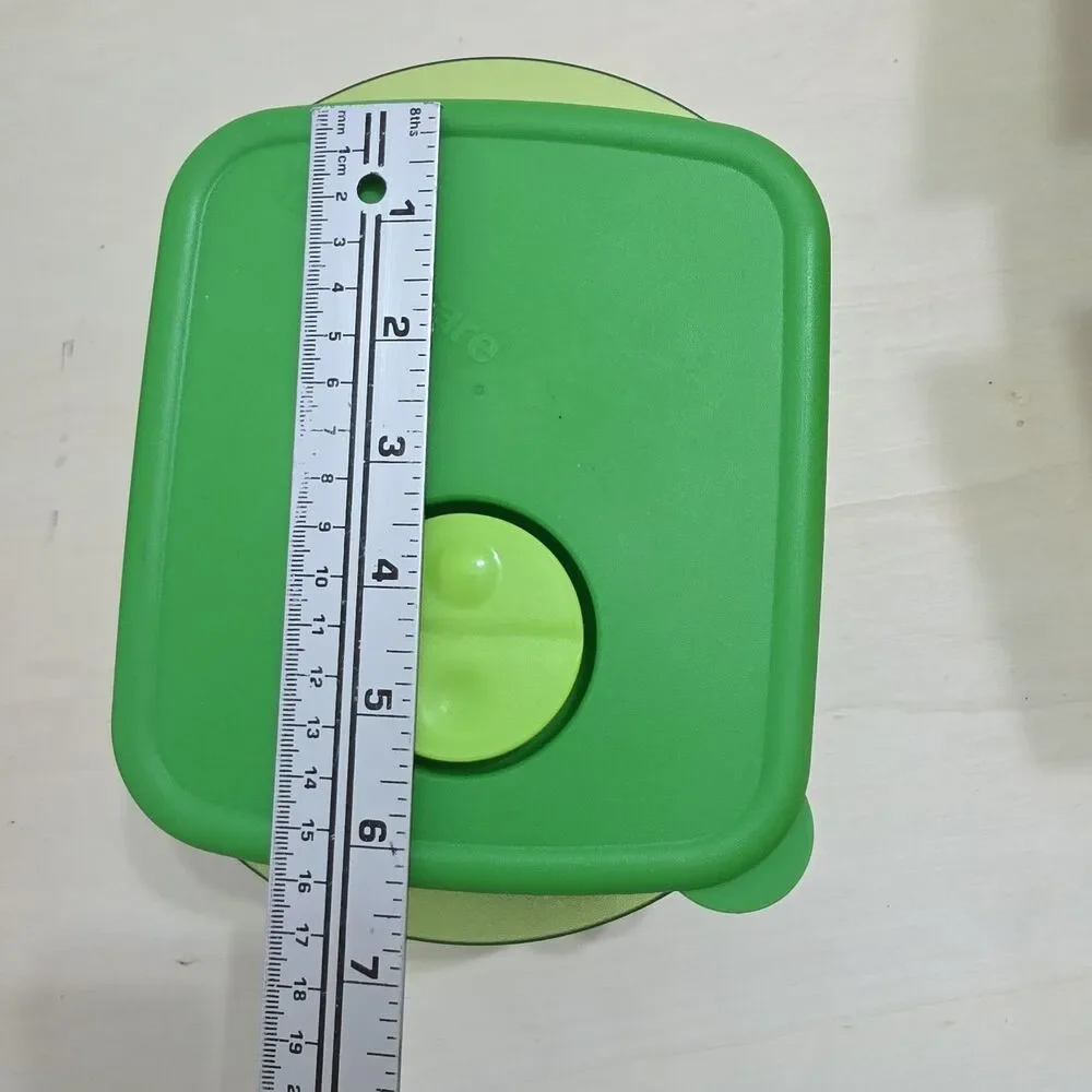 Tupperware Rock N Serve 6 Container Set 3381 3385 3387 4720 Pink Green Vented